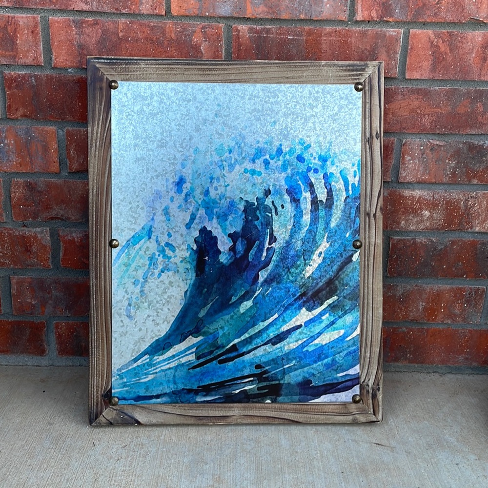 SOLD - Ocean Wall Decor